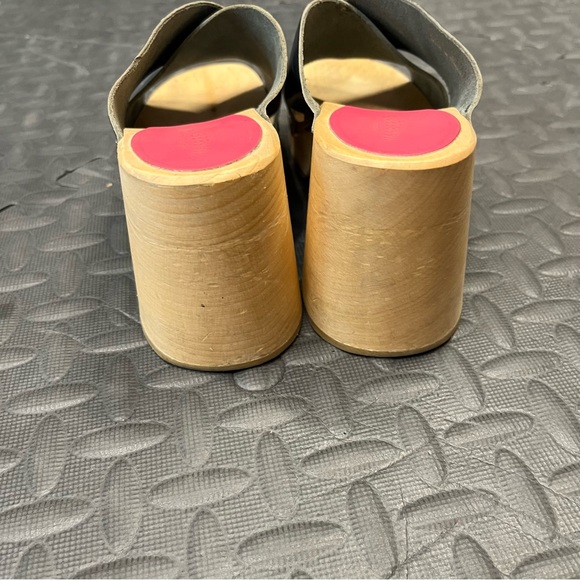 1391 Swedish Hasbeens Annette Clog Sandals 38 - Picture 4 of 8